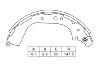 剎車蹄片 Brake Shoe Set:K1190